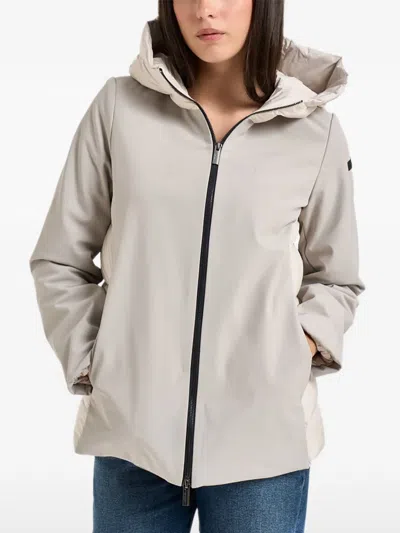 Rrd Montecristo Hooded Jacket In Neutrals