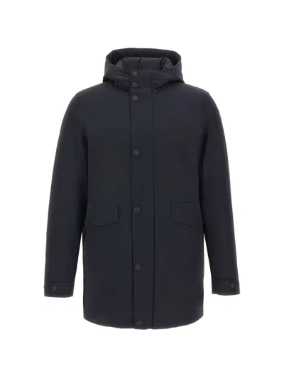 Rrd Montecristo Hooded Parka In Blue