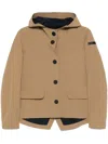 Rrd Montecristo Color Hood Jacket In Brown