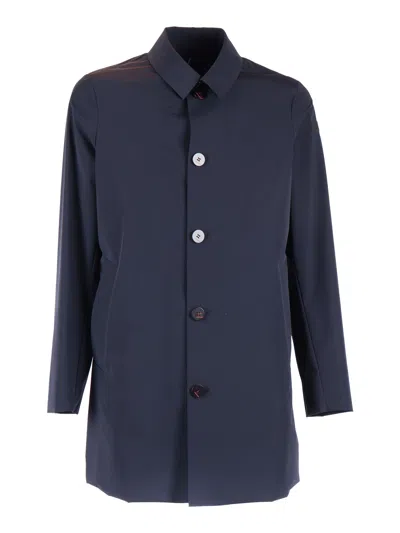 Rrd Montecristo Light Dust Casual Jacket In Blue