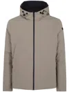 Rrd Montecristo Reversible Hooded Jacket In Neutral