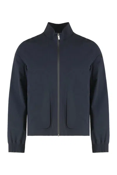 Rrd Montecristo Techno Fabric Jacket In Blue