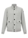 Rrd Nabucco Button-up Bomber Jacket In Grey