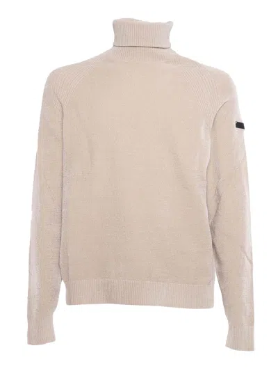 Rrd Velvet Turtleneck Knit In Neutral