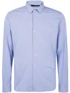 Rrd "oxford Jacquard Open" Shirt In Blue