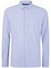 Rrd "oxford Jacquard Open" Shirt In Blue