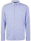 Rrd "oxford Jacquard Open" Shirt In Blue