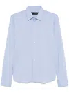 Rrd Oxford Jacquard Shirt In Blue