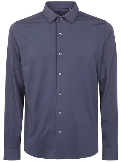 Rrd Stretch Oxford Shirt In Blue