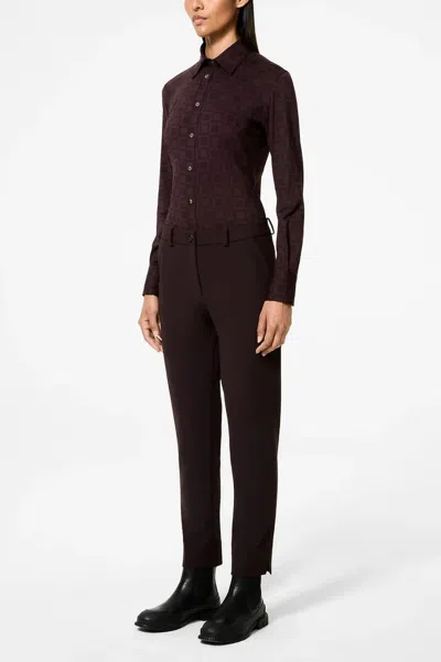 Rrd Pantalone In Burgundy