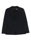 Rrd Pinstripe Button-fastening Blazer In Blue