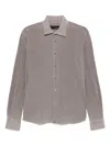 Rrd Piqué-weave Shirt In Grey