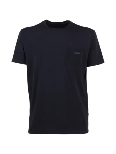 Rrd Pocket-detail T-shirt In Blue