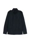 Rrd Press-stud-fastening Jacket In Black