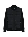 Rrd Quilted-panel Zip-up Jacket In Black
