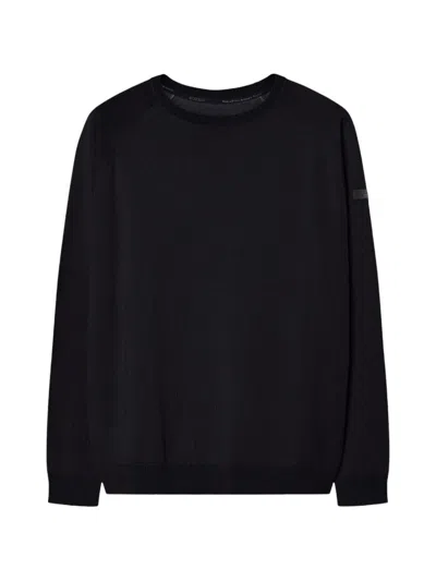 Rrd Raglan-sleeve Sweater In Black