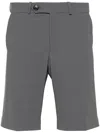 Rrd Revo Logo-appliqué Shorts In Grey