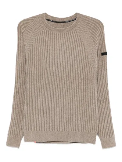 RRD RIBBED-KNIT RAGLAN SWEATER
