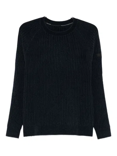 RRD RIBBED KNIT SWEATER WITH CLASSIC CREW NECKLINE