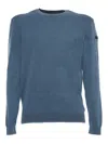 Rrd - Roberto Ricci Design Blue Techno Sweater In Blue