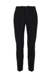 Rrd - Roberto Ricci Design Chino Jo Trousers In Technical Fabric With Drawstring  In Nero