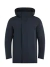 Rrd - Roberto Ricci Design Color Detachable Mdm Jkt In Blue