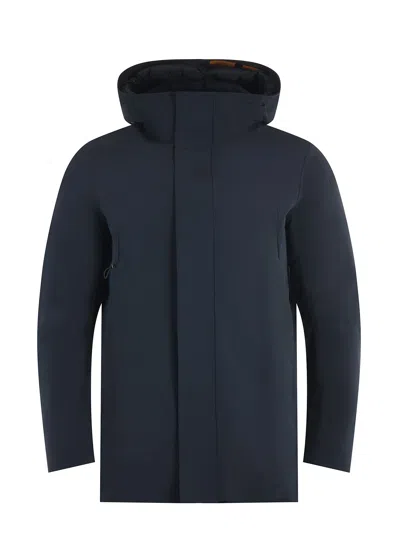 Rrd - Roberto Ricci Design Color Detachable Mdm Jkt In Blue