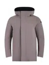 Rrd - Roberto Ricci Design Color Detachable Mdm Jkt In Gray