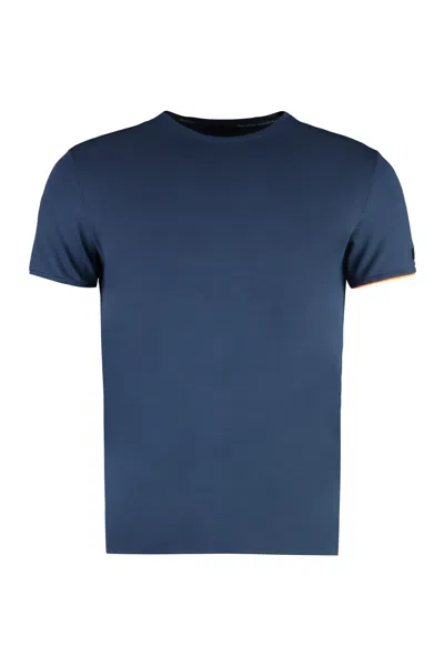 Rrd - Roberto Ricci Design Cotton Blend T-shirt In Blue