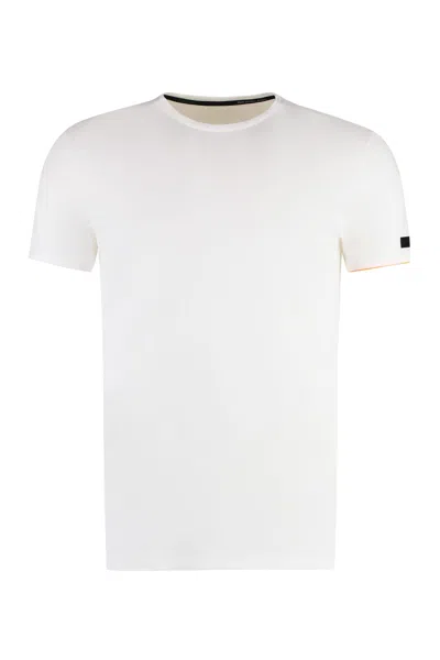 Rrd - Roberto Ricci Design Cotton Blend T-shirt In Bianco