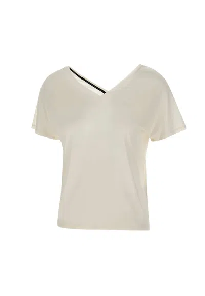 Rrd - Roberto Ricci Design Cupro Fabric T-shirt T-shirt In White