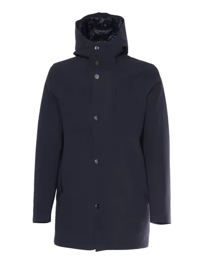 Rrd - Roberto Ricci Design Down Under Floating Parka Jkt In Black