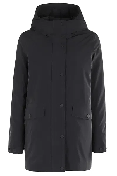 Rrd - Roberto Ricci Design Egg Floating Parka Wom Jkt In Nero