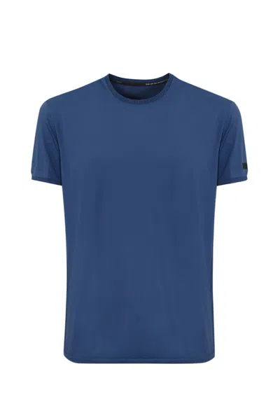 Rrd - Roberto Ricci Design Gdy Oxford T-shirt In Blu New Royal