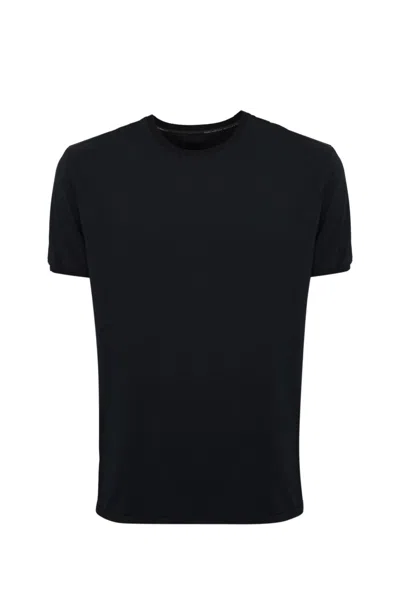 Rrd - Roberto Ricci Design Gdy Oxford T-shirt In Blue Black