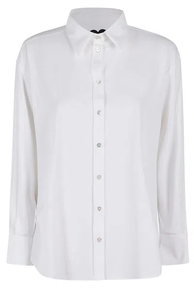 Rrd - Roberto Ricci Design Oxford Boyfriend Wom Shirt In Bianco