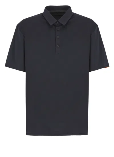 Rrd - Roberto Ricci Design Oxford Polo Shirt In Blue