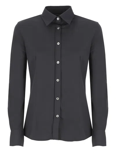 Rrd - Roberto Ricci Design Oxford Shirt In Black