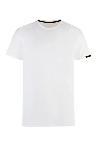 Rrd - Roberto Ricci Design Oxford Techno Fabric T-shirt In White