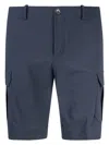 Shop Rrd - Roberto Ricci Design Revo Cargo Shorts In Blue/black