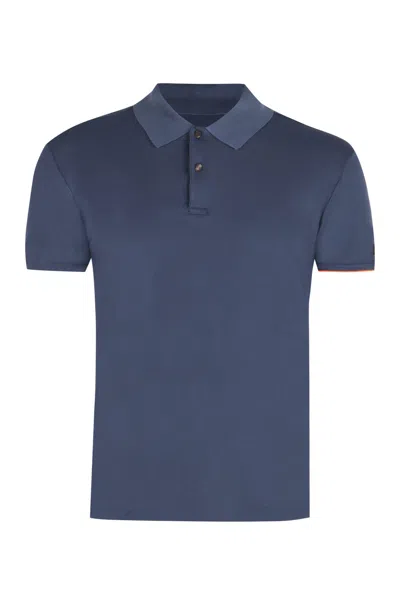 Rrd - Roberto Ricci Design Short Sleeve Polo Shirt In Blue