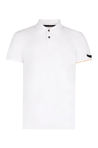 Rrd - Roberto Ricci Design Short Sleeve Polo Shirt In White