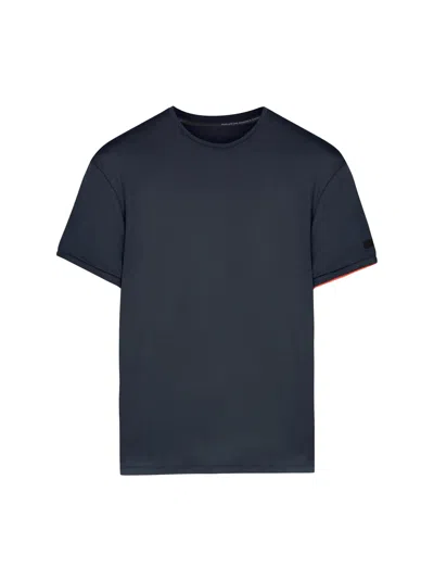 Rrd - Roberto Ricci Design T-shirt Macro  In Blue/black