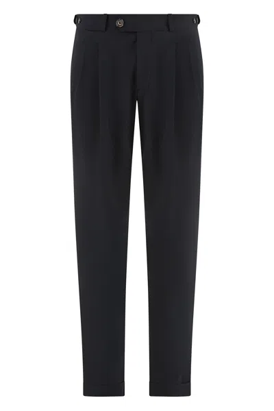 Rrd - Roberto Ricci Design Technical Fabric Pants In Blue