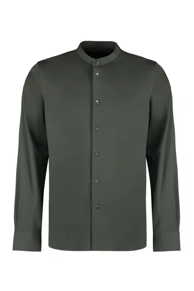 Rrd - Roberto Ricci Design Technical Fabric Shirt In Green