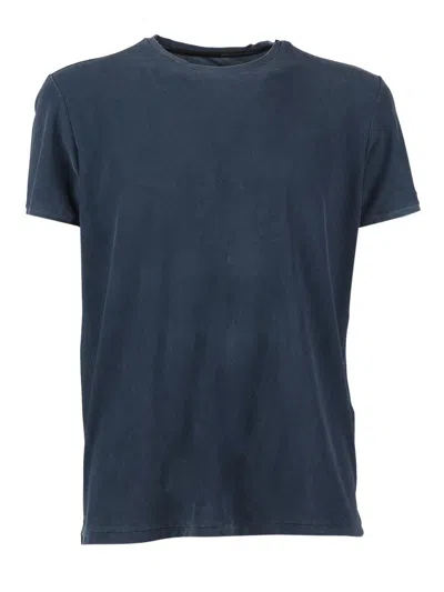 Rrd - Roberto Ricci Design Techno Wash Piqu Shirty In Blue