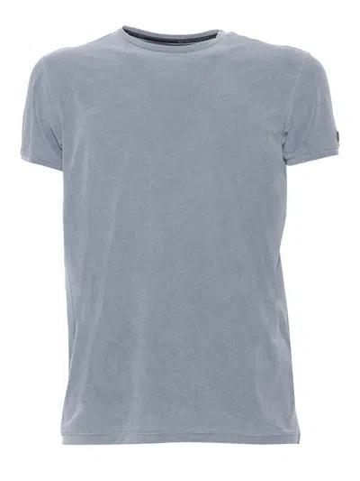 Rrd - Roberto Ricci Design Techno Wash Piqu Shirty In Light Blue