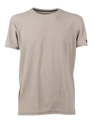 Rrd - Roberto Ricci Design Techno Wash Piqu Shirty In Brown