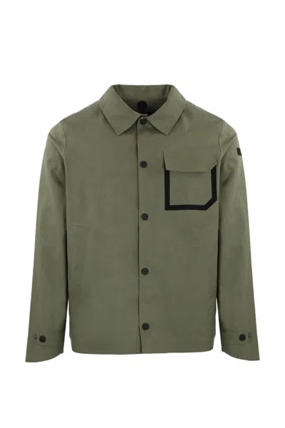 Rrd - Roberto Ricci Design Terzilino Shirt Jacket In Verde Salvia