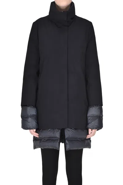 Rrd - Roberto Ricci Design Winter Light Coat Wom Down Jacket In Black